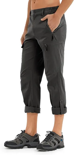 Miniatura 3 de Wespornow Hiking Travel Pants for Men Lightweight Water-Resistant Quick Dry Outdoor Pants for Fishing Camping