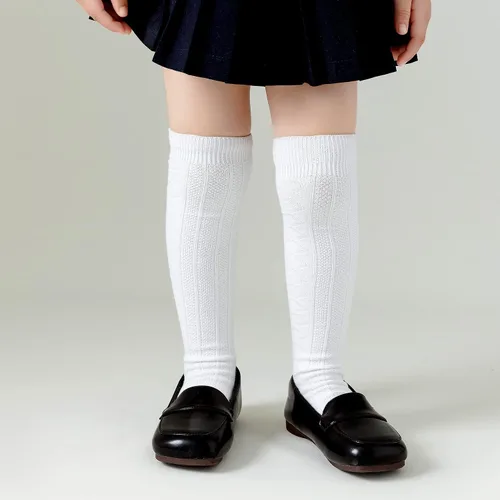 Miniatura 18 de EPEIUS Calcetines altos hasta la rodilla para bebés y niños pequeños (paquete de 3/5)