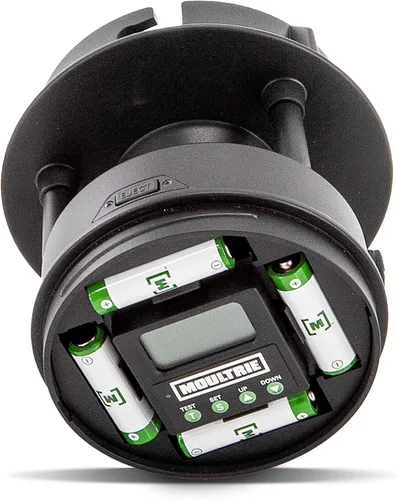 Miniatura 3 de Moultrie Kit de alimentador de ciervos todo en uno, adaptador Quicklock que se adapta a la mayoría de tolvas de fondo plano, temporizador digital