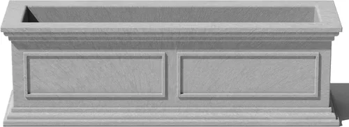 Miniatura 9 de Veradek Brixton - Maceta de plástico para ventana, maceta rectangular grande para balcón, alféizar de ventana al aire libre, resistente a las Gris