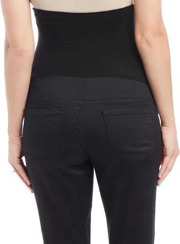 Miniatura 5 de Motherhood Maternity Women's Maternity Indigo Blue 5 Pocket Super Soft Secret Fit Belly Skinny Pant