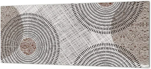Miniatura 40 de Panel de cocina de cristal contemporáneo. Panel de pared de gran formato. Texturas de la serie BBS10B