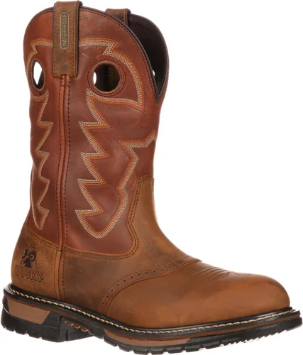 Miniatura 8 de ROCKY Original Ride Branson Saddle Roper Botas Western impermeables
