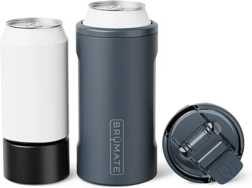Miniatura 17 de BrüMate Hopsulator Trio - Enfriador de latas aislado 3 en 1 para latas de 12 o 16 onzas + vaso 100 % a prueba de fugas con tapa, aislado