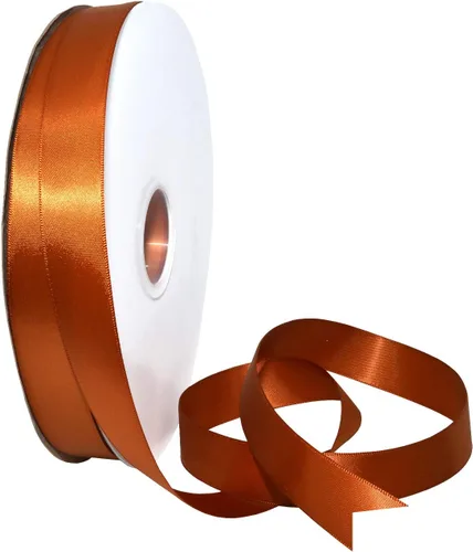 Miniatura 74 de Morex Ribbon Cinta de satén de doble cara de 1/4 pulgadas x 100 yardas, cinta blanca antigua para envolver regalos, tarjetas de regalo