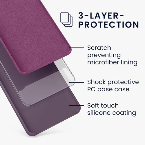 Miniatura 554 de kwmobile Funda Compatible con Google Pixel 6 Pro - Funda de teléfono de silicona TPU con acabado suave - Azul Arrecife