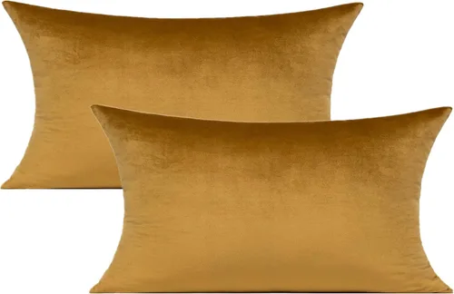 Miniatura 22 de Fundas de almohada de terciopelo de 16 x 16 pulgadas, color negro, fundas de almohada decorativas para sofá, fundas de almohada suaves, sólidas