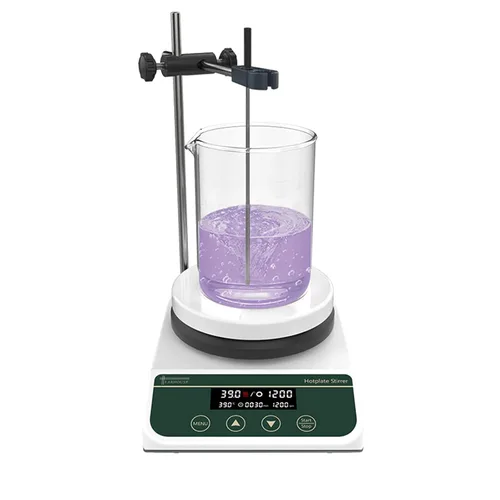 Lab Digital - Agitador magnético de 590 ℉/590.0 °F para placa caliente, mezclador magnético de 3 L, ajuste de sincronización de placa calefactora de