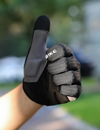 Miniatura 8 de INBIKE Guantes de ciclismo para bicicleta de carretera, guantes acolchados de gel con memoria para hombres y mujeres, guantes de ciclismo