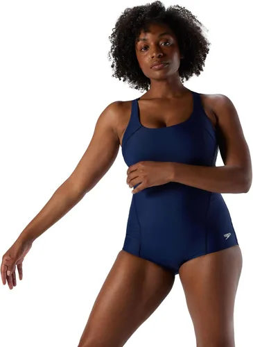 Miniatura 20 de Speedo - Traje de baño de una pieza para mujer, con costura de princesa, PowerFlex, Ultraback, corte conservador