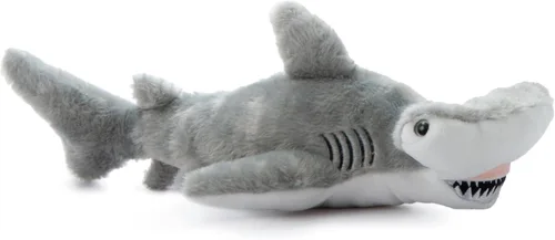 The Petting Zoo Hammerhead - Peluche de tiburón de peluche, regalos para niños, animales salvajes del océano Onez, juguete de peluche de tiburón de
