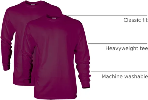 Miniatura 109 de Gildan - Camiseta de manga larga de algodón ultra estilo G2400 para adultos, paquete múltiple