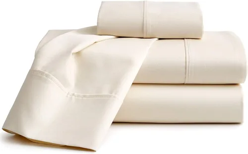 Miniatura 16 de Sábanas de cama 100% algodón orgánico de bolsillo extra profundo, tamaño individual, color burdeos, sábanas orgánicas de 1000 hilos, sábanas