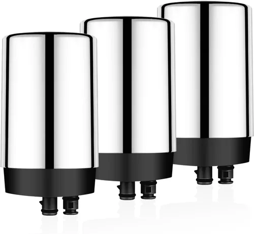 Miniatura 8 de Filtro de agua de repuesto para filtro de grifo Brita®, Brita® FR-200, FF-100 Filtro de repuesto de 3 piezas, blanco (FL-7027)
