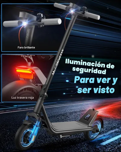 Miniatura 6 de MEGAWHEELS Electric Scooter Negro oscuro