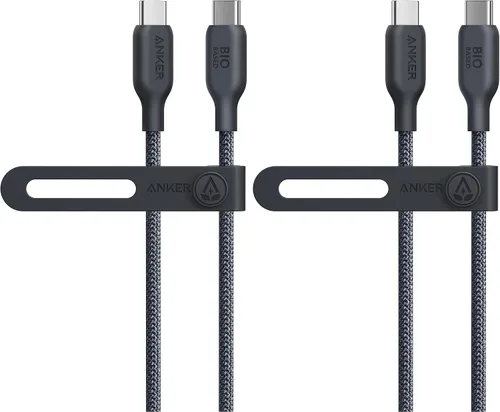 Miniatura 8 de Anker Cable USB C, cable de carga rápida tipo C bio-trenzado de 240 W para iPhone serie 17, MacBook Pro 2020, iPad Pro y más