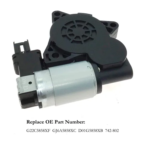 Miniatura 3 de Motor de elevación de elevalunas eléctrico para Mazda 3 5 6 CX-7 CX-9 RX-8 reemplaza OE G22C5858XF GJ6A5858XC D01G5858XB