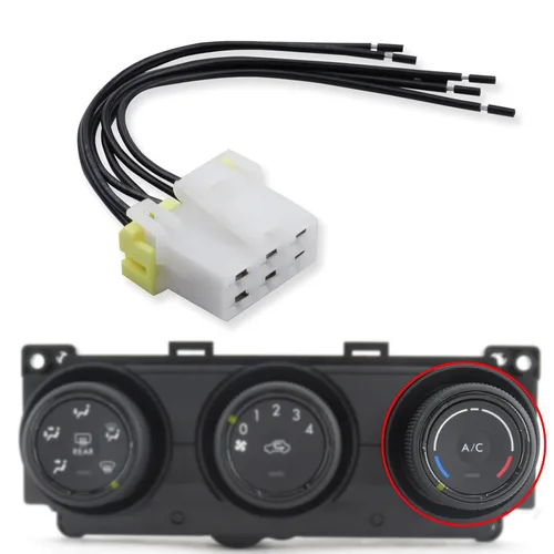 Miniatura 6 de Enchufe manual de la unidad de control de CA del calentador para Subaru Forester 2014-2017 Impreza 2012-2017 Crosstrek 2013-2017 WRX 2015-2017