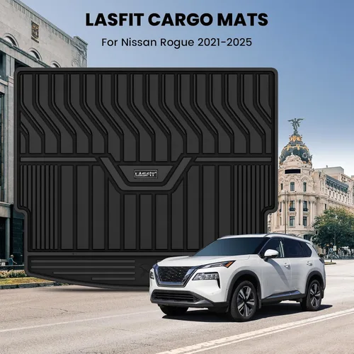 Miniatura 2 de LASFIT Alfombrillas de carga para Kia K4 2025, TPE para todo tipo de clima, ajuste personalizado, tapetes de maletero de automóvil, forros de carga