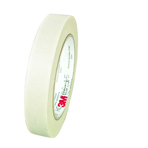 Miniatura 2 de 3M Cinta eléctrica de tela de vidrio 69, ¾ pulgadas x 66 pies, 1 rollo, grado premium, respaldo de tela de vidrio, adhesivo de silicona, alta
