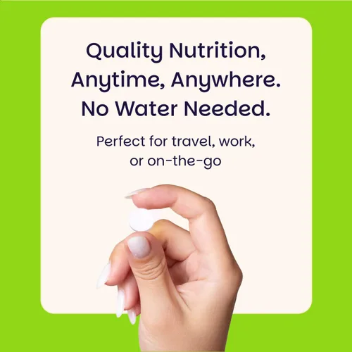 Miniatura 8 de EZ Melts D3, 5000 IU, vitaminas solubles, cero azúcar, sabor natural a manzana, libre de GMO, pastillas de disolución rápida, salud ósea e