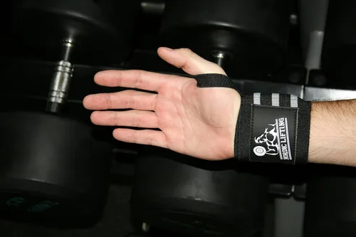Miniatura 2 de Nordic Lifting Wrist Wraps Super Heavy Duty (1 Pair/2 Wraps) 24" Support for Weight Lifting Powerlifting Gym Cross Training- Weightlifting