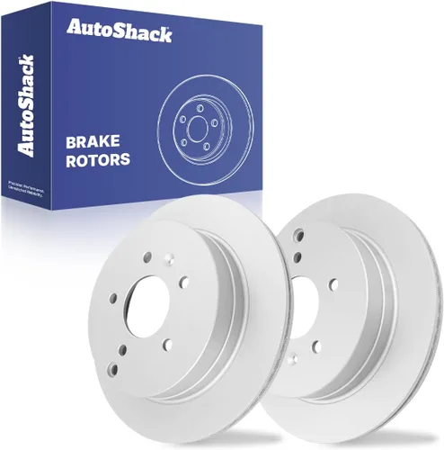 AutoShack Rotores de freno recubiertos Kit de repuesto para Suzuki XL-7 2007-2009 Chevrolet Equinox 2012-2015 Captiva Sport 2008-2010 Saturn Vue