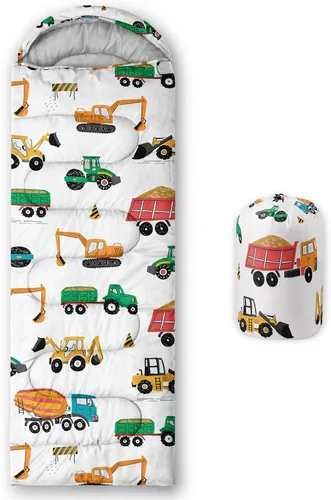 Miniatura 25 de CVHOUSE - Sacos de dormir para acampar, para 3 estaciones, clima cálido y fresco, ligeros, resistentes al agua, para adultos y niños