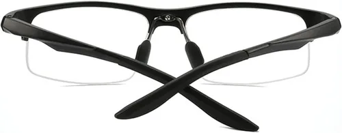 Miniatura 7 de Gafas de lectura bifocales fotocromáticas para hombres Aluminio magnesio deportes transición lupa presbicia gafas de sol lectores Negro