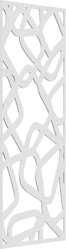 Miniatura 91 de Acme Paneles de pared decorativos de madera con calado, 9 3/8 pulgadas de ancho x 24 3/8 pulgadas de alto x 1/4 de alto, roble rojo