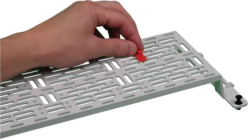 Miniatura 4 de On-Q AC1051-KH-20 Clips de poste para cerradura (paquete de 20), rojo