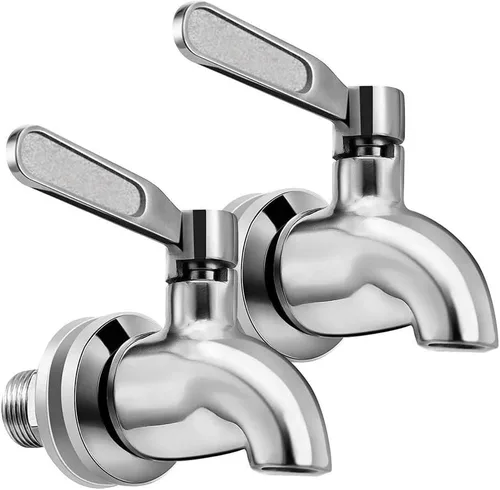 Grifo de repuesto para dispensador de bebidas, boquilla no corrosiva de acero inoxidable, fácil instalación en menos de 10 minutos, excelente flujo