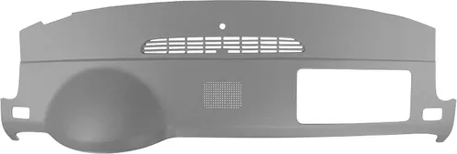 Miniatura 8 de DashSkin - Cubierta para tablero con orificio para altavoz hecha en EE. UU. para automóviles con guantera individual únicamente, sencilla reparación