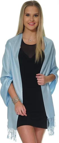 Miniatura 136 de Pashminas, chales y mantones para usar con vestidos de noche y en bodas, grandes y suaves