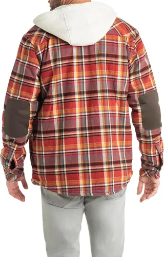 Miniatura 3 de Legendary Whitetails Chaqueta tipo camisa de franela con capucha y forro bereber para hombre