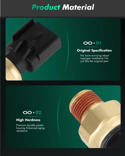 Miniatura 4 de SCITOO Sensor de presión de aceite 68145662AA para Jeep para Cherokee 2014-2016 para Renegade 2015-2016, para Dodge para Dart 2013-2016, para Ram