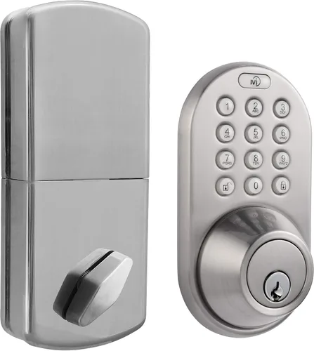 Miniatura 7 de MiLocks - Cerradura electrónica para puerta de entrada sin llave, DF-02OB Oil Rubbed Bronze