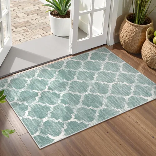 Miniatura 61 de Lahome Alfombra marroquí para pasillo – Alfombra antideslizante lavable de 2 x 6 pies con parte trasera de goma, suave y no desprende pelo, alfombra