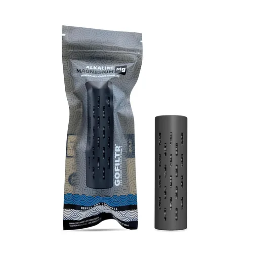 Miniatura 13 de GOFILTR Infusor de agua alcalina de magnesio jumbo - pH 9.5 + Electrolitos para cualquier botella/jarra grande de agua, 300 galones / 3 meses