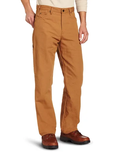 Miniatura 4 de Dickies Jeans de carpintero para hombre, ajuste relajado, pierna recta, Negro, 30 x 30