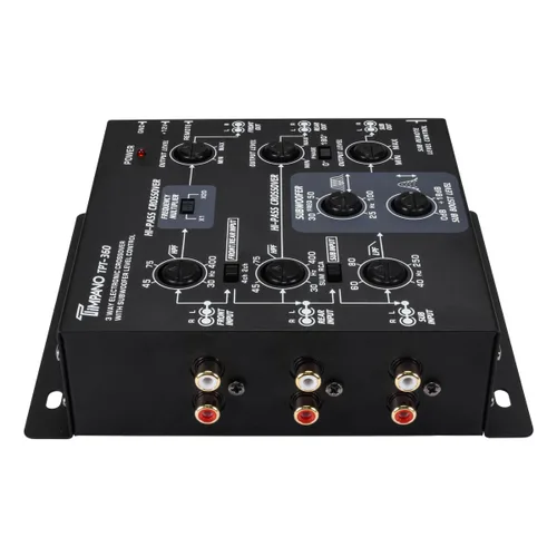 Miniatura 7 de Timpano 3-vías Transmisor electrónico con control remoto de subwoofer y ecualizador TPT-360