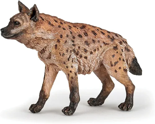 Papo - Figura de hiena detallada para niños - A partir de 3 años - Colección Wild Life - Animales educativos e imaginación - Juguete de idea de
