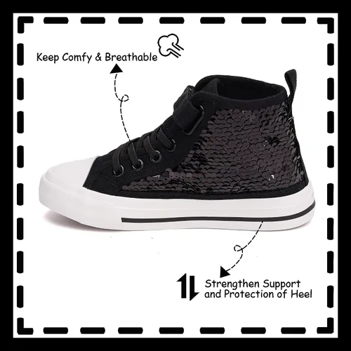 Miniatura 5 de Toandon Zapatillas de lona casuales de moda adorables para niños