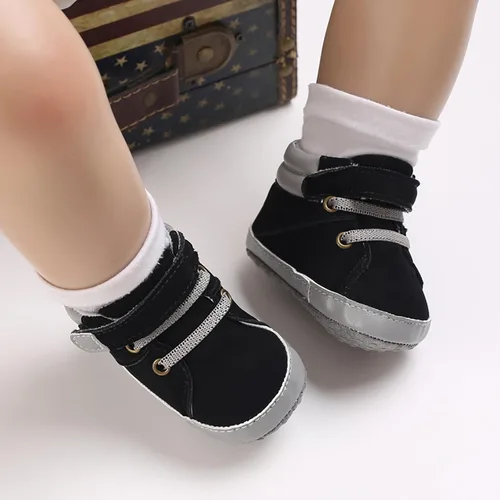 Miniatura 4 de SOFMUO Zapatos deportivos para bebés, niños y niñas, de piel sintética, antideslizantes, suela de goma suave, botines de vestir para niños pequeños