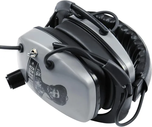 Miniatura 9 de DetectorPro Original Gris Ghost Platinum Series Auriculares con enchufe de ángulo de 1/4