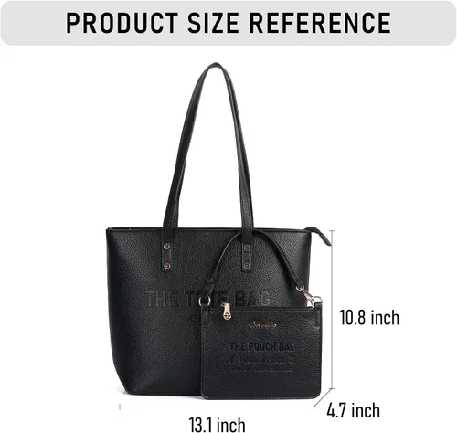Miniatura 3 de Bolso de mano para mujer, bolso mediano con asa superior
