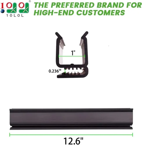 Miniatura 2 de 10L0L Clips de montaje para parabrisas de carrito de golf de 1 x 1 pulgada para Club Car DS/Precedent/Tempo, clips de sujeción para parabrisas, OEM