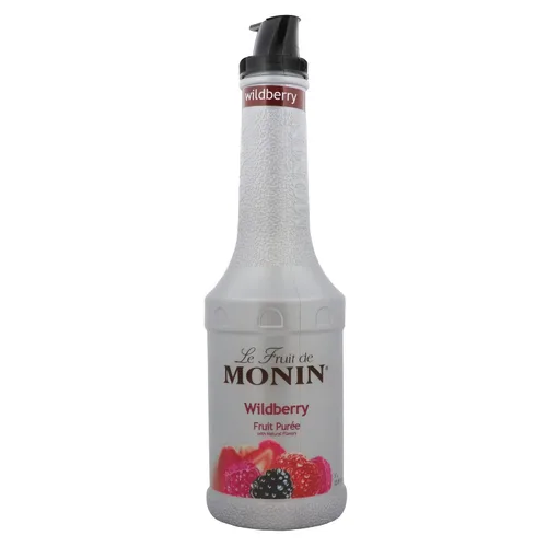 Miniatura 8 de Monin - Puré de cereza negra, sabores naturales, ideal para tés, limonadas, batidos y cócteles, sin OMG, vegano, sin gluten (1 litro)