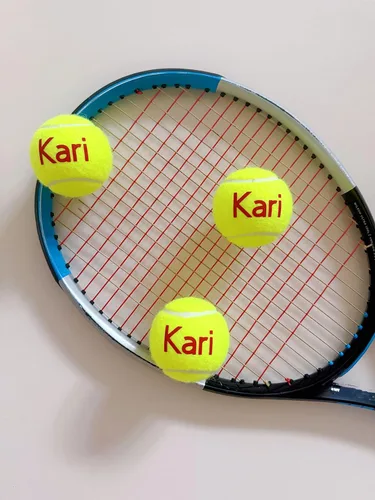 Miniatura 3 de Pelota de tenis personalizada para amantes del tenis o regalo