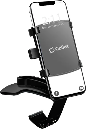 Soporte de teléfono para automóvil, soporte de teléfono celular para automóvil, rotación de 360 grados, soporte de clip para tablero, compatible con